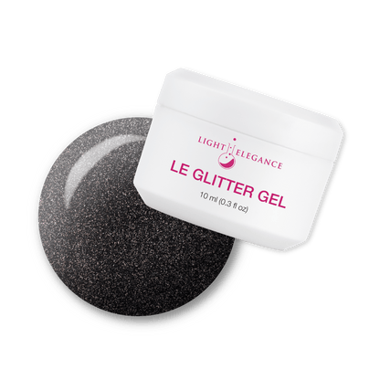 Light Elegance Glitter Gel - Tall, Dark, and Handsome