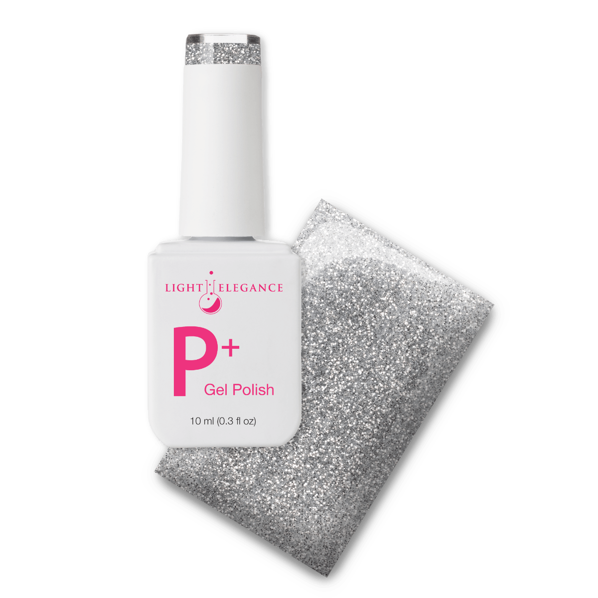 Light Elegance P+ Soak-Off Glitter Gel Polish - Sterling