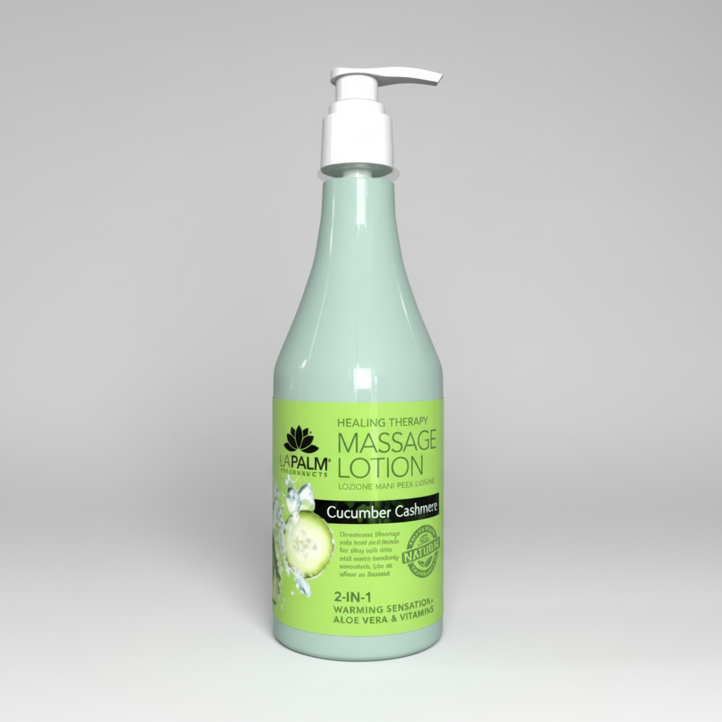 LAPALM COLLAGEN MASSAGE LOTION 8OZ. - CUCUMBER CASHMERE