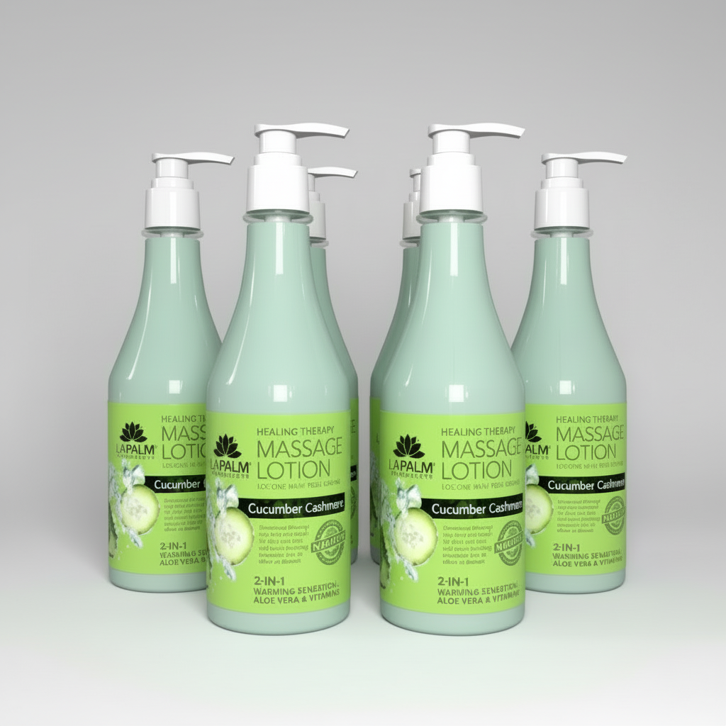 LAPALM COLLAGEN MASSAGE LOTION 8OZ. - CUCUMBER CASHMERE