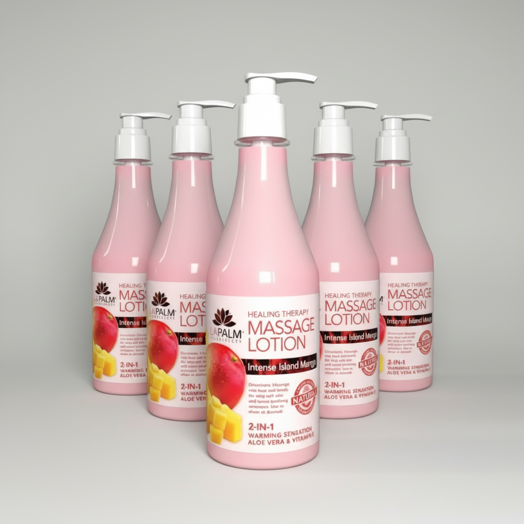 LAPALM COLLAGEN MASSAGE LOTION 8OZ. - MANGO