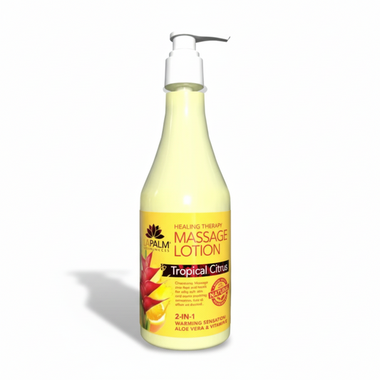 LAPALM COLLAGEN MASSAGE LOTION 8OZ. - TROPICAL CITRUS