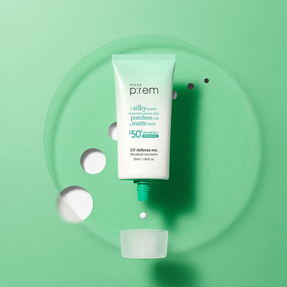 make p:rem UV Defense Me. No Sebum Sun Cream SPF50+ PA++++ 50ml