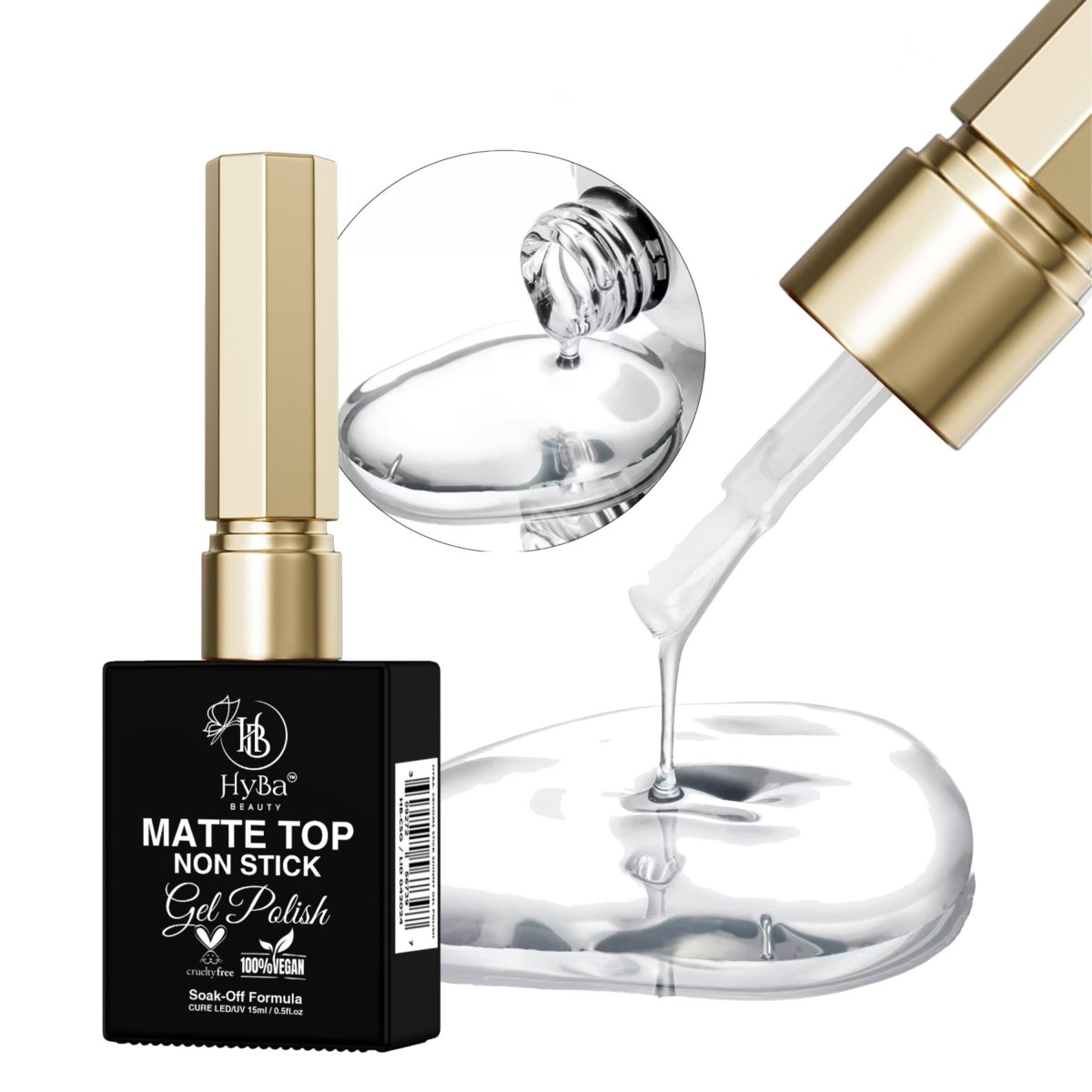 MATTE Top Non Stick - Gel Polish - 15ml