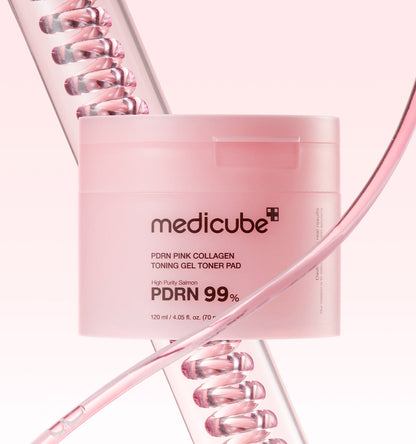 medicube PDRN Pink Collagen Gel Toner Pad 120ml/70pads