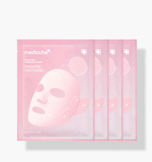 medicube PDRN PINK TENSION UP MASK SET 34g X 4ea