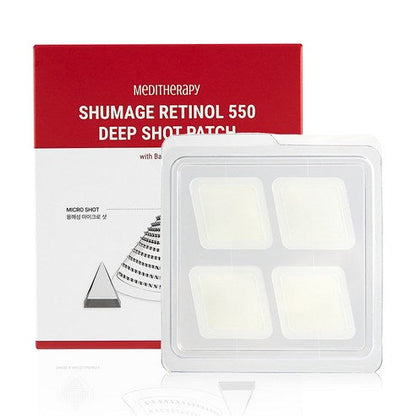 MEDITHERAPY Shumage Retinol 550 Deep Shot Patch 4patches (32mm X 38mm)