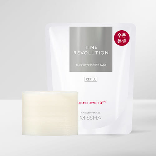 MISSHA Time Revolution The First Essence Pad 250ml/75pads (Refill)