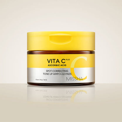 MISSHA Vita C Plus Spot Correcting Tone Up Ampoule Pads 210g/80pads