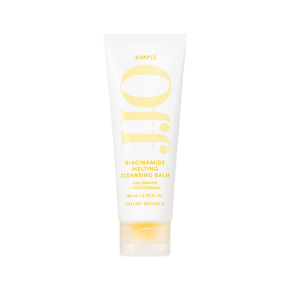 [NATURE REPUBLIC] Simple Off Niacinamide Melting Cleansing Balm 80ml