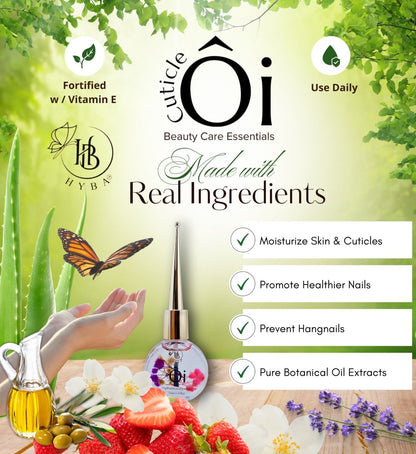 1 Set Essential Cuticle Oils - (Includes: 12 Scents / 12 Bottles)