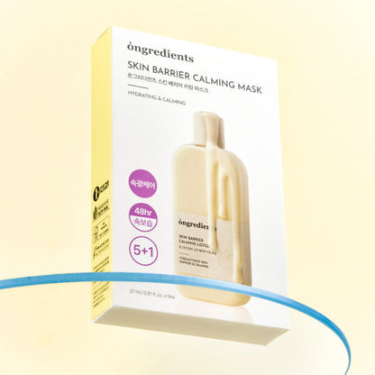 ongredients Skin Barrier Calming Mask 27ml X 6ea