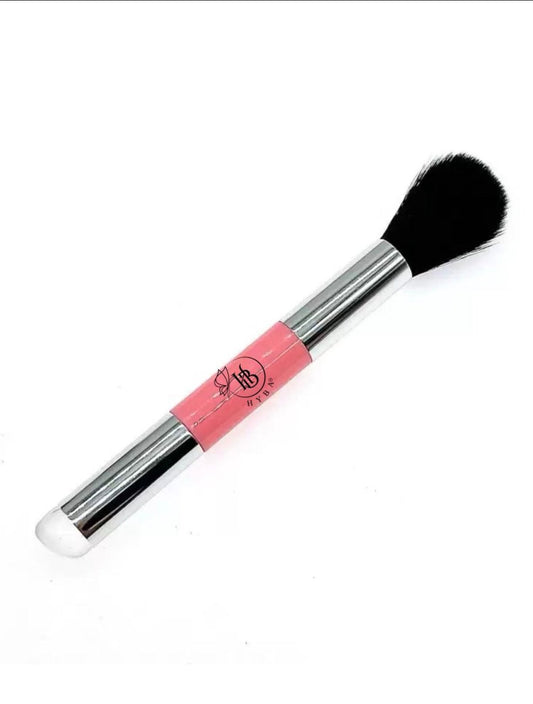 #19 Silicone Ombré Blending Applicator Dual Brush (PINK)