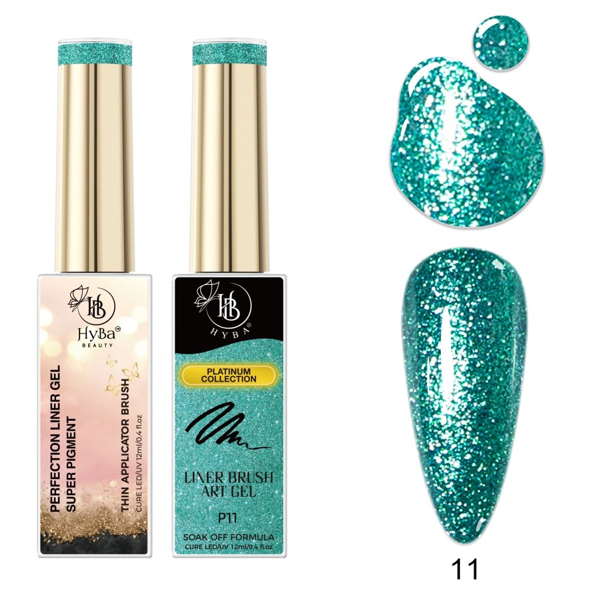 PLATINUM Liner Gel Box Set - 12 Colors