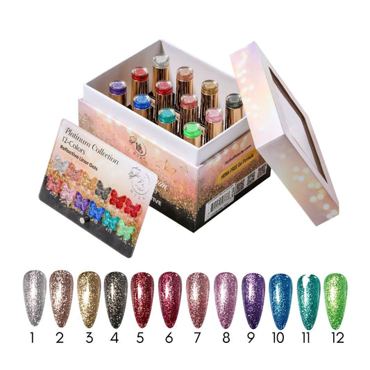 PLATINUM Liner Gel Box Set - 12 Colors