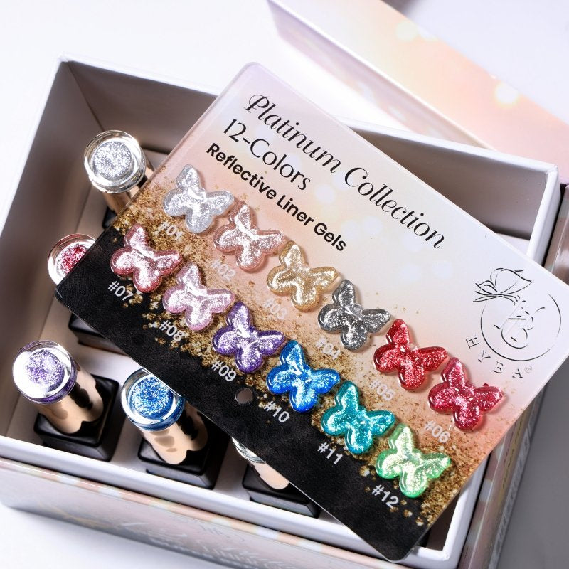 PLATINUM Liner Gel Box Set - 12 Colors