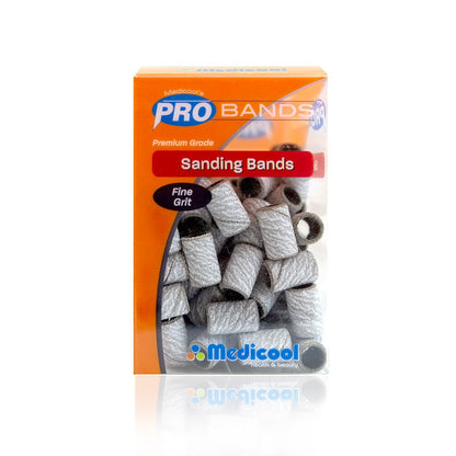 MEDICOOL WHITE SANDING BAND (100PCS/BOX)