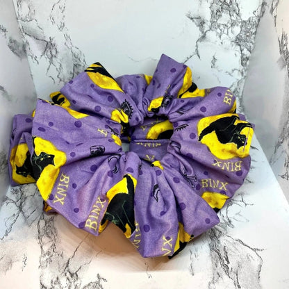 Binx Hocus Pocus Halloween Scrunchie