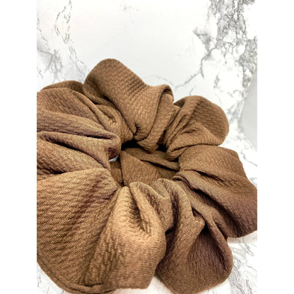 Brown Bullet Scrunchie