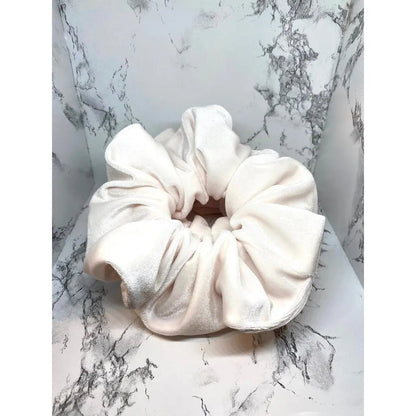 Blush Velvet Scrunchie