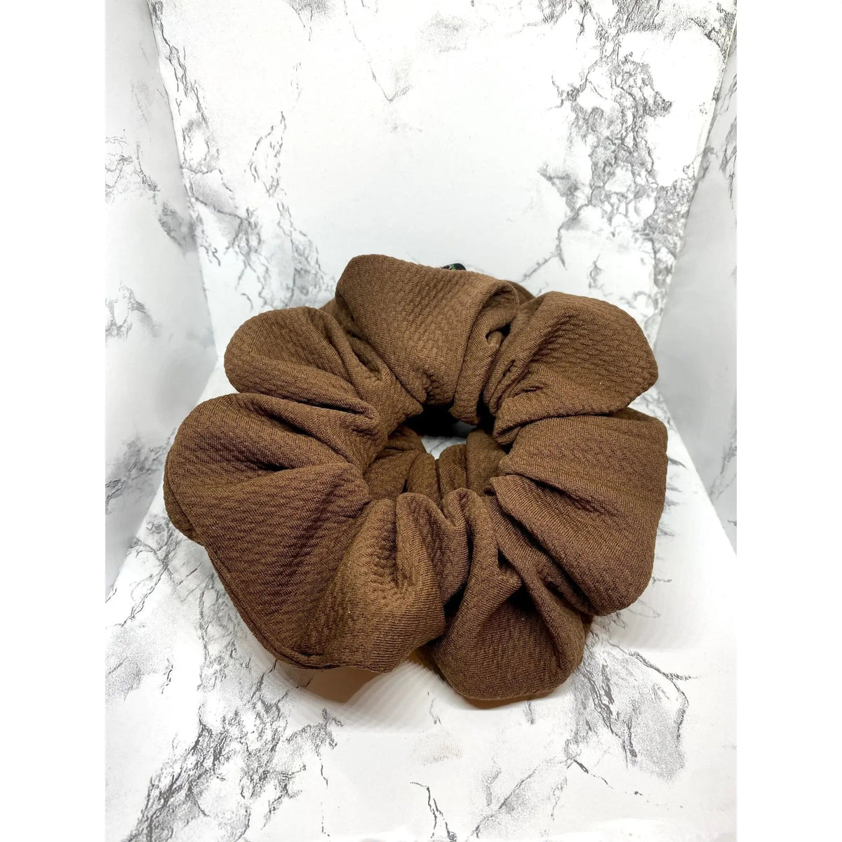 Brown Bullet Scrunchie