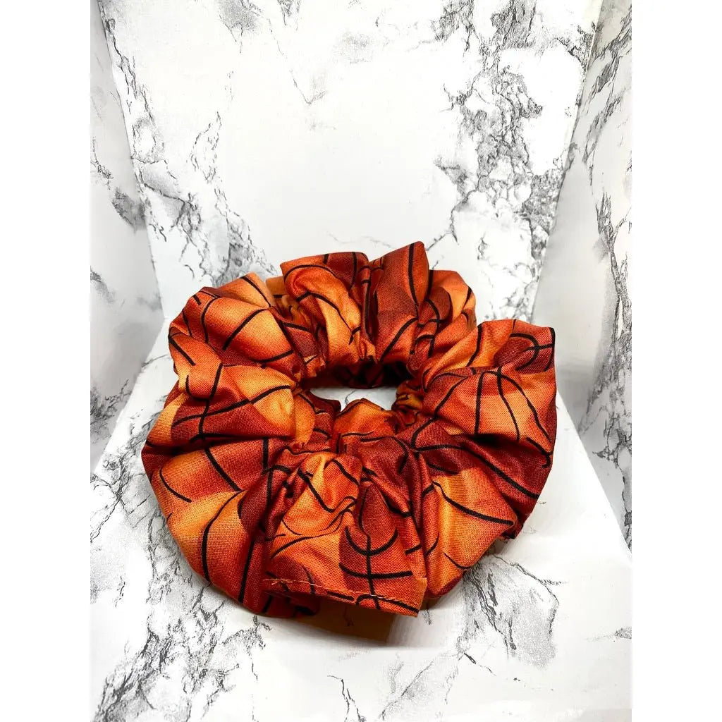 Basketball Sports Scrunchie