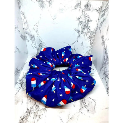 Popsicles 4th of July Scrunchie