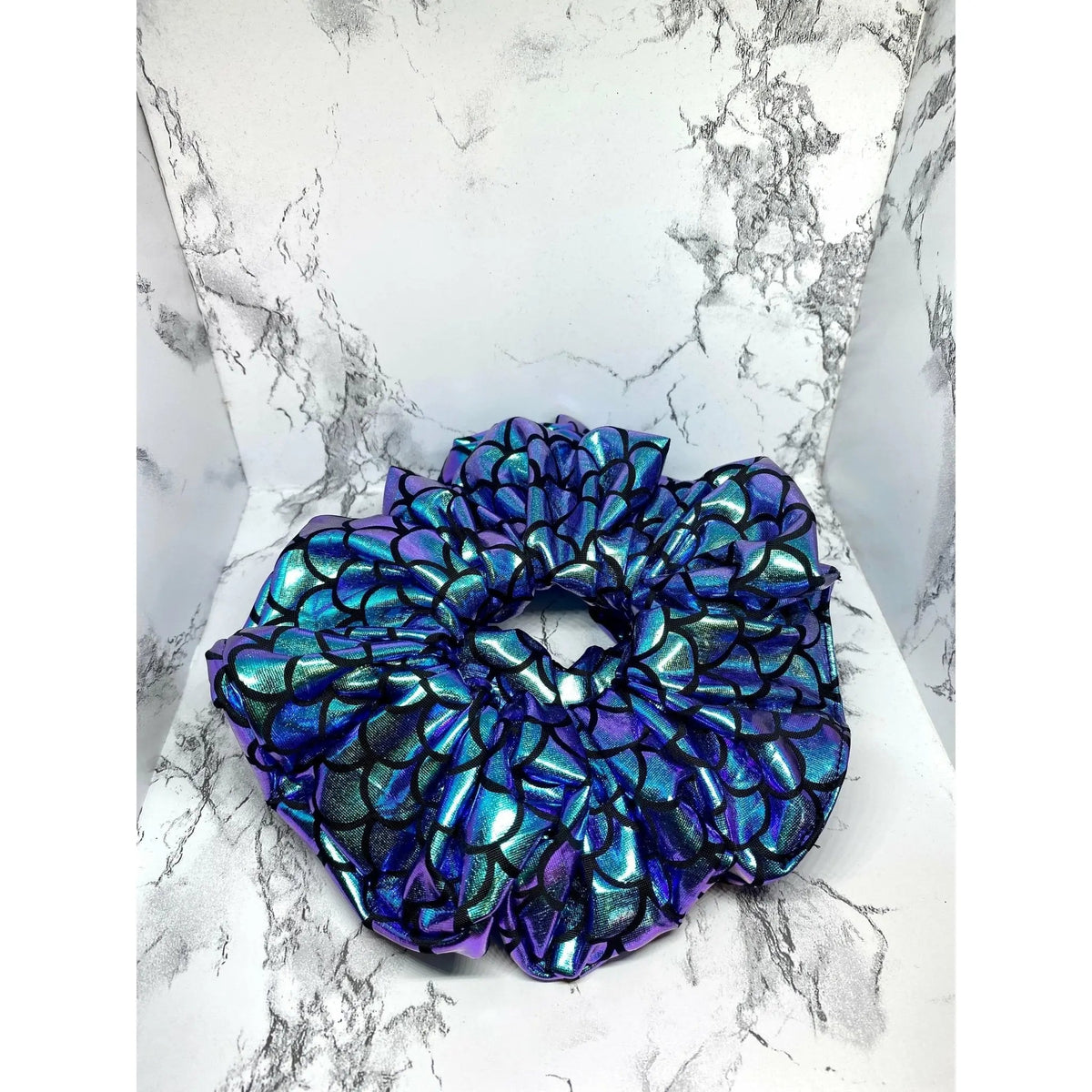 Mermaid Scale Scrunchie