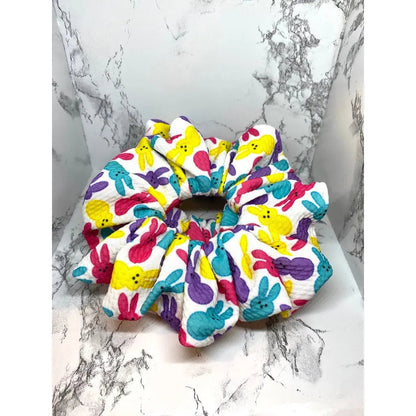 Peeps Easter Bullet Scrunchie
