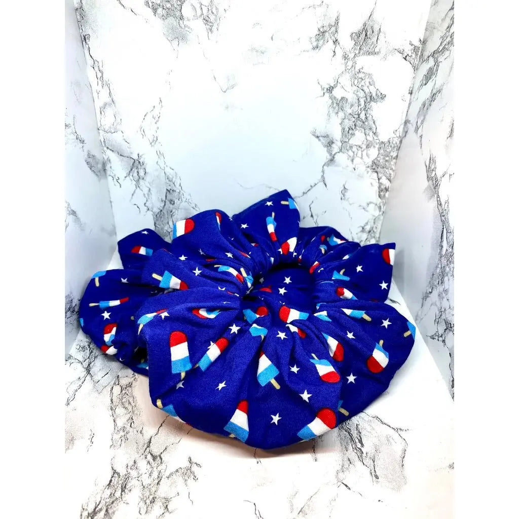 Popsicles 4th of July Scrunchie