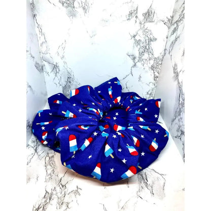 Popsicles 4th of July Scrunchie