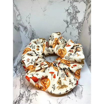 Fall Animals Bullet Scrunchie