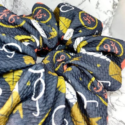 Black Wizard Bullet Scrunchie