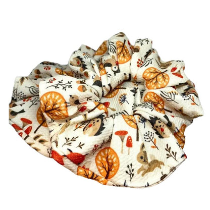 Fall Animals Bullet Scrunchie