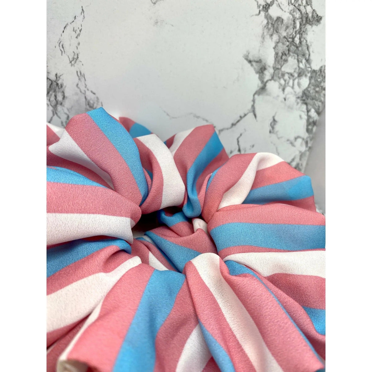 Transgender Pride Flag Scrunchie