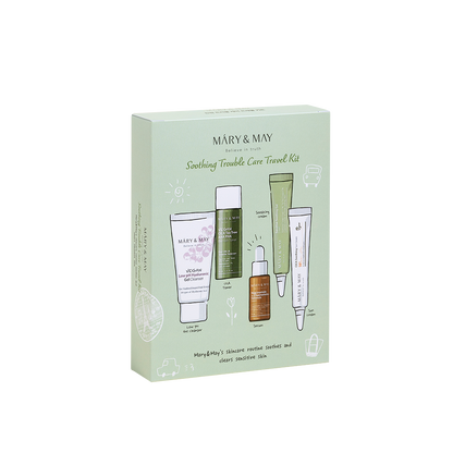 [MARY & MAY] Soothing Trouble Care Travel Kit (5pcs)