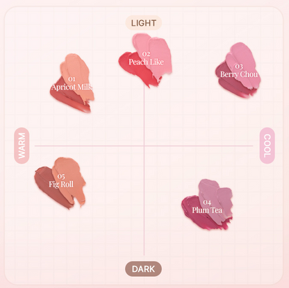 FORENCOS Soft Fitting Cream Blusher 3g