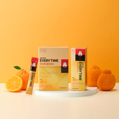 [Jung Kwan Jang] Korean Red Ginseng Extract Every Time Hallabong Flavor (10ml*20 Sticks)