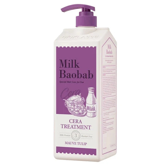 BIOKLASSE Milk Baobab Cera Hair Treatment 1200ml #Mauve Tulip