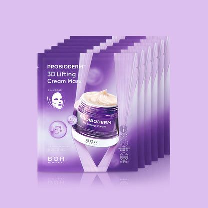 [BIO HEAL BOH] Probioderm 3D Lifting Cream Mask Sheet 30g X (5+1)ea