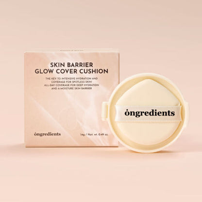 ongredients Skin Barrier Glow Cover Cushion SPF50+ PA +++ 14g (Refill) (3colors)