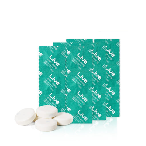 [Live orals] Chicapong Solid Mouthwash (18 tablets)