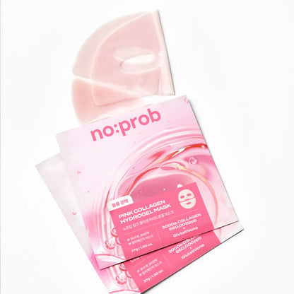 noprob Pink Collagen Hydrogel Mask 37g X 5ea