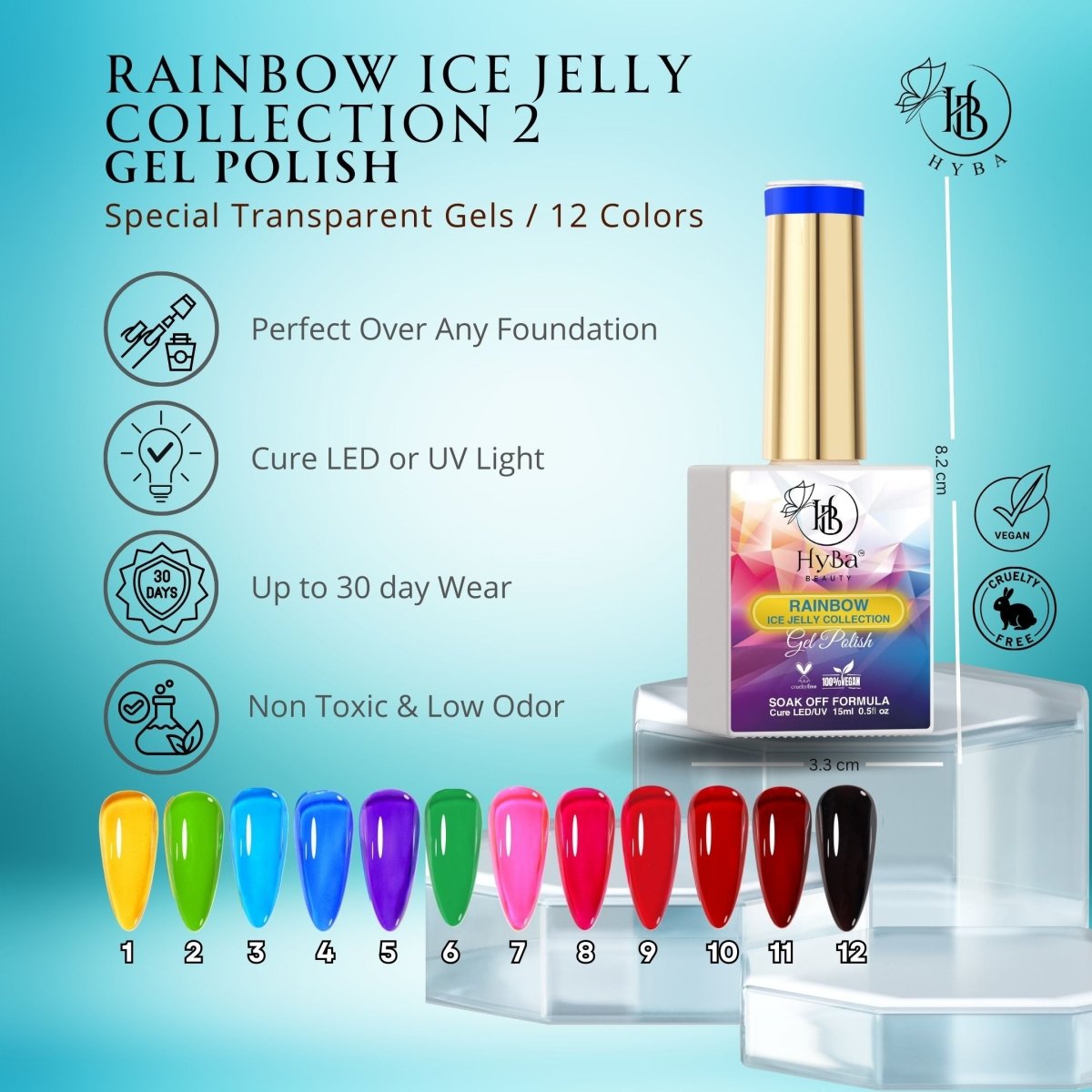 RAINBOW Ice Jelly Collection 2
