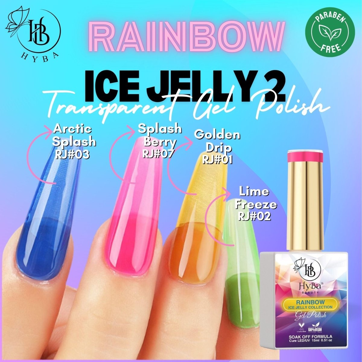 RAINBOW Ice Jelly Collection 2