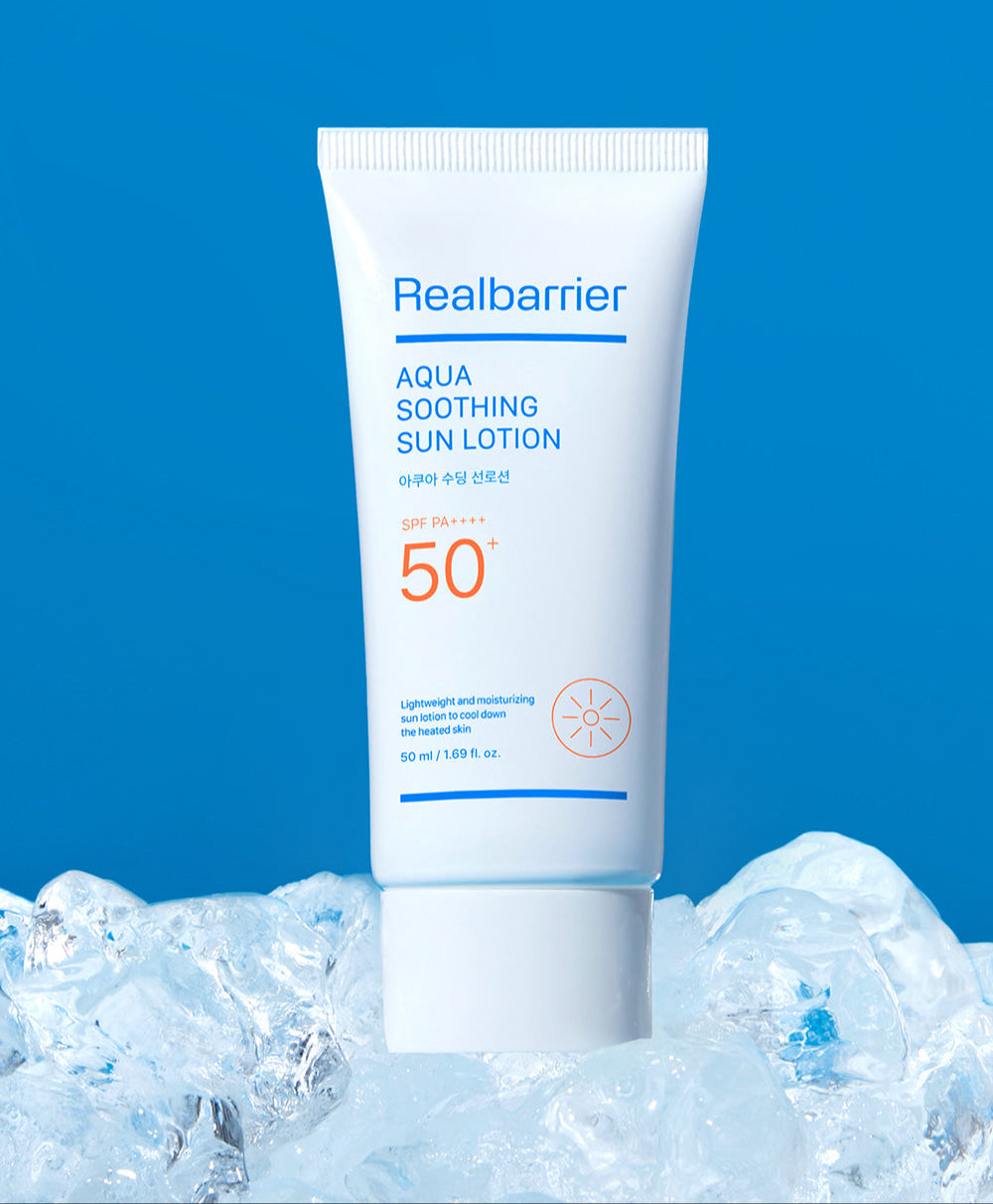 [Real Barrier] Aqua Soothing Sun Lotion SPF50+ PA++++ 50ml