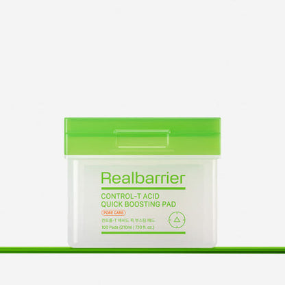 [Real Barrier] CONTROL-T Acid Quick Boosting Pad 210ml/100pads
