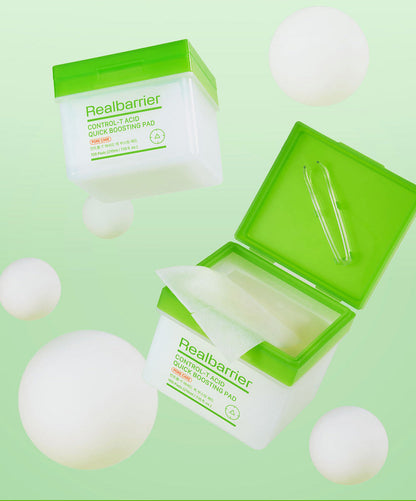 [Real Barrier] CONTROL-T Acid Quick Boosting Pad 210ml/100pads