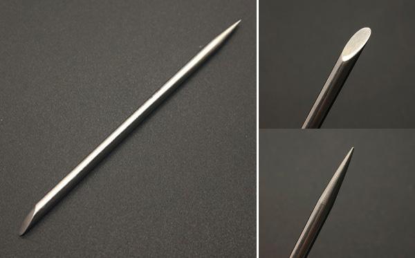 Stainless Steel "Orangewood" Cuticle Pusher Stick