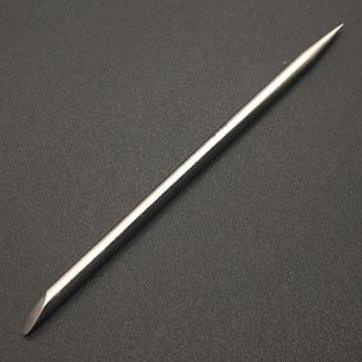 Stainless Steel "Orangewood" Cuticle Pusher Stick